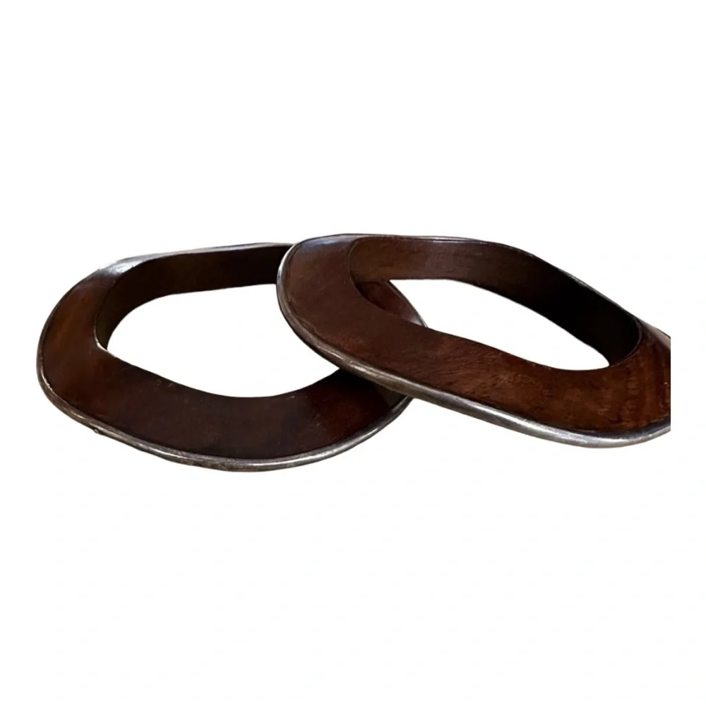 Silpada Wavy Rosewood and Sterling Silver Bracelet B1662